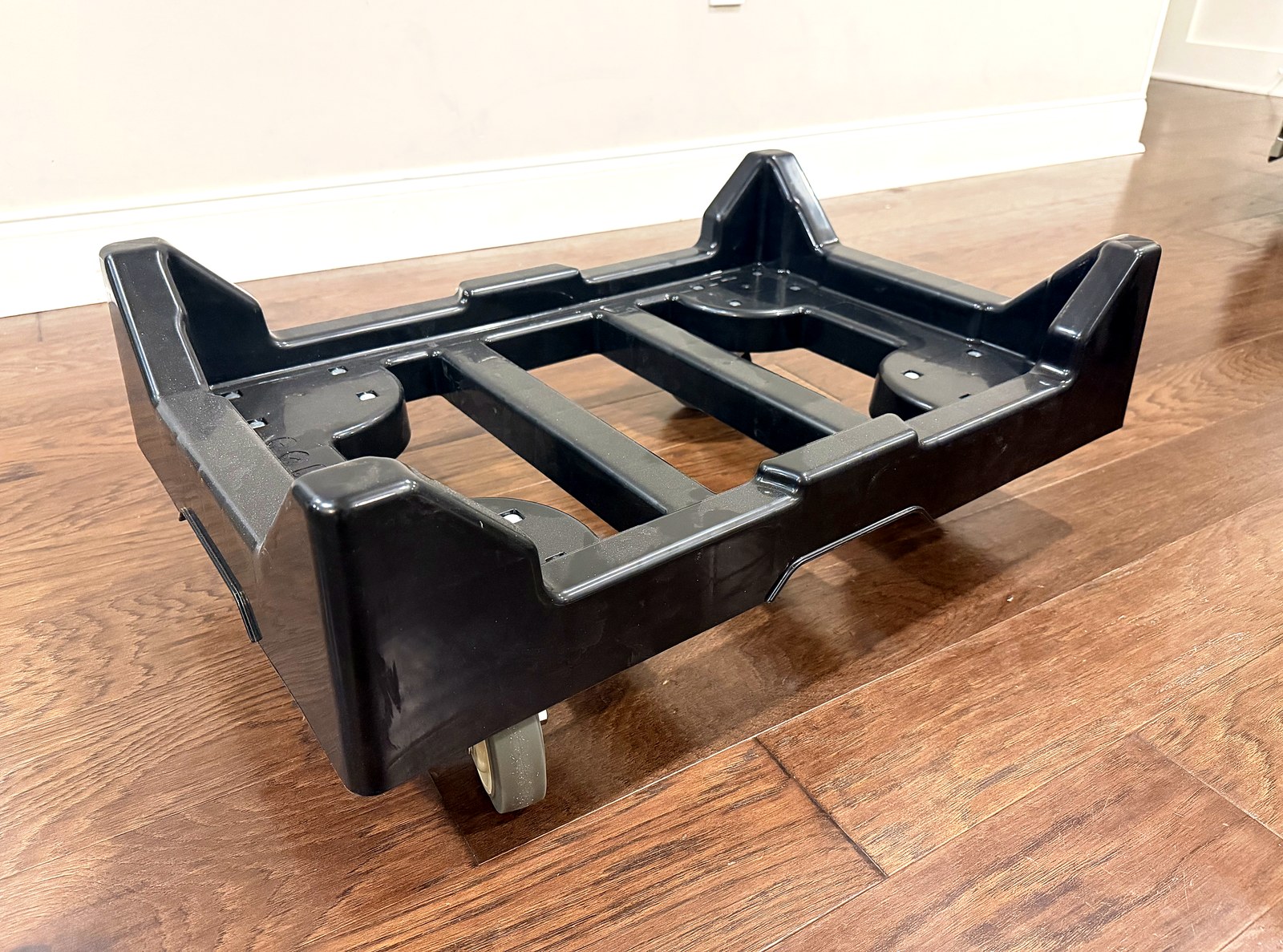 Heavy-duty moving dolly included with Capitol Totes rental